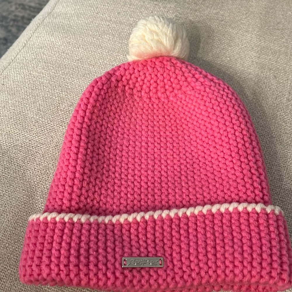 Pink Steffner beanie